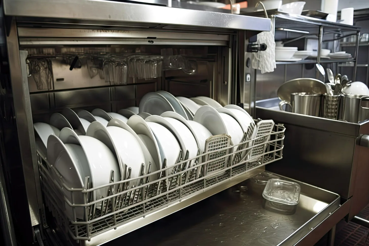 Ensure that wash temperatures, chemical levels and other components are checked regularly.