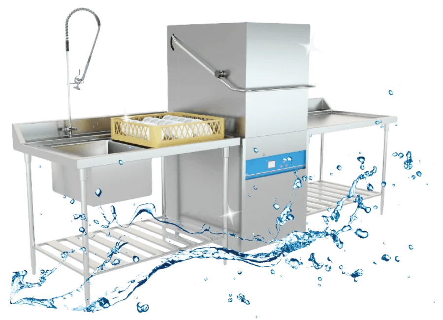 EHS-M90 Rack-Type Conveyor Dishwasher hero image